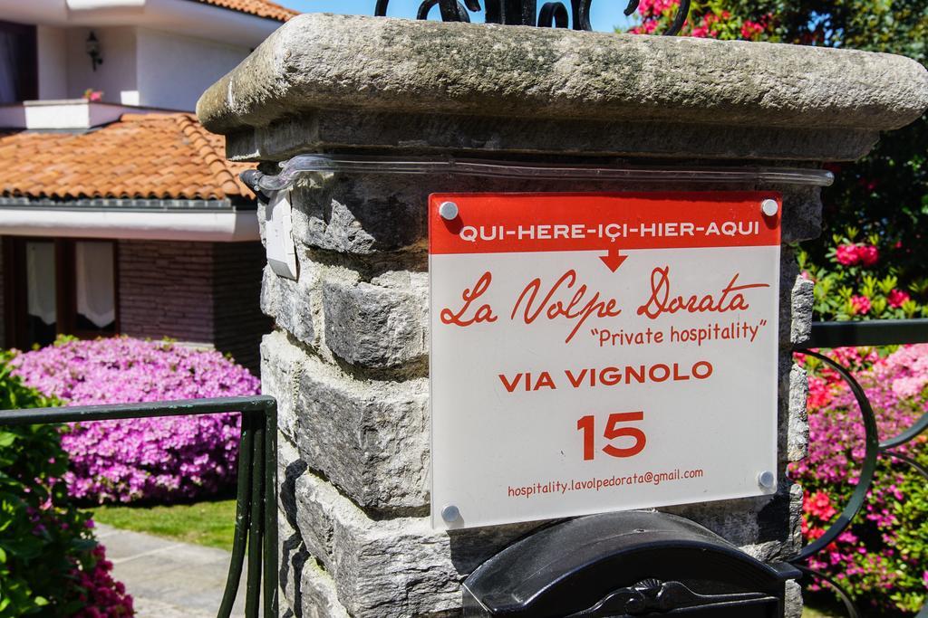 La Volpe Dorata Acomodação com café da manhã Stresa Exterior foto